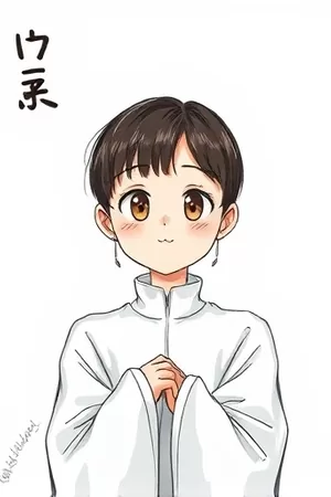 《橡皮擦侦探》竖屏条漫封面，放大镜与橡皮碎屑散落桌面