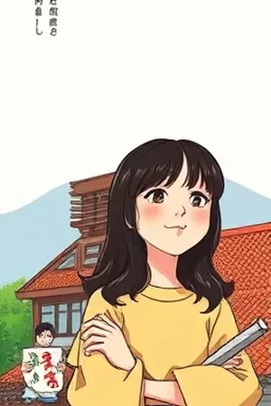 《失物招领处》竖屏条漫封面，失物招领柜格与靠墙雨伞